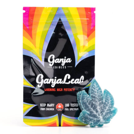 Buy 1250mg Sour Blue Raspberry Ganja Leaf (Ganja Edibles) UK