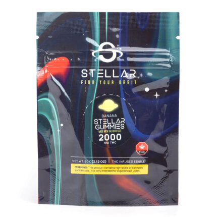 Buy 2000mg THC Gummies (Stellar) UK