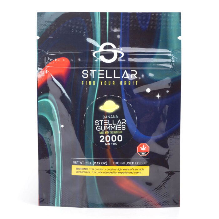 Buy 2000mg THC Gummies (Stellar) UK