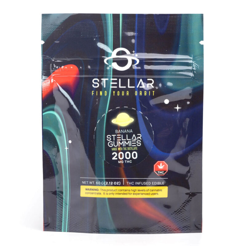 Buy 2000mg THC Gummies (Stellar) UK