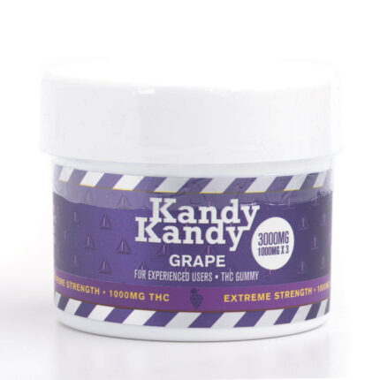 Buy 3000mg THC Grape Gummies (Kandy Kandy) UK