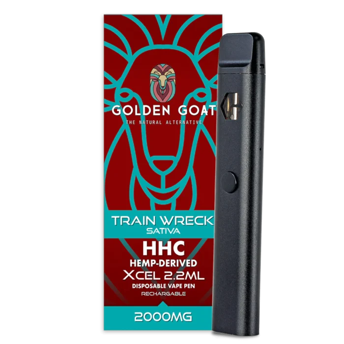 Golden Goat - HHC Vape Device - 2000mg - Rechargeable-Disposable