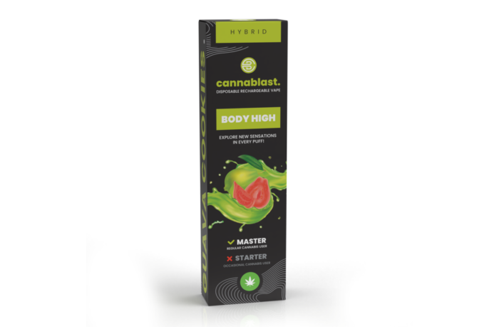 Buy Cannablast Body High Guava Cookies Vape - 1ml UK