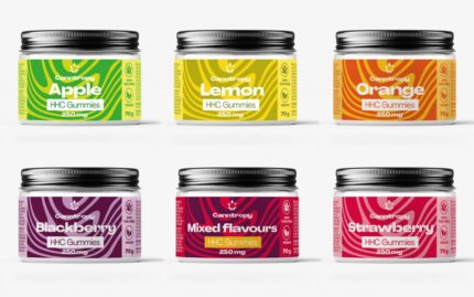 Buy Canntropy HHC Fruit Gummies Bundle, 6 pack, 1500 mg HHC, 60 pcs x 25 mg, 420 g - All in one set UK