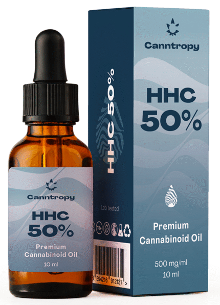 Buy Canntropy HHC Premium Cannabinoid Oil - 50 %, 5000 mg, 10 mlUK