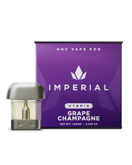 Buy Imperial Vape Pod Grape Champagne 1G HHC Pod system UK