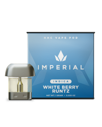 Buy Imperial Vape Pod White Berry Runtz 1G HHC Pod system UK