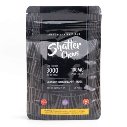 Indica 3000mg Shatter Chews (Euphoria Extractions) UK