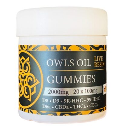 Buy OWLS OIL 2000MG – 100MG HHC GUMMIES (STRONG) UK