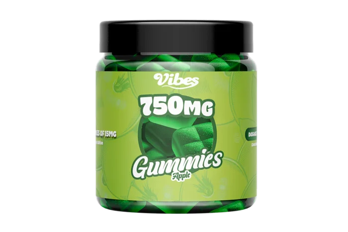 THC Gummies 750mg Maxi | Vibes Apple