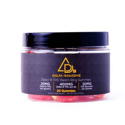 Buy Delta Remedy Delta-9 THC Rings Gummies UK
