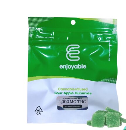 Enjoyable Cannabis Infused Gummies (1000mg THC )