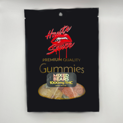 Haute Sauce Extracts Premium Delta-8 THC Gummies - 1000mg THC Gummies