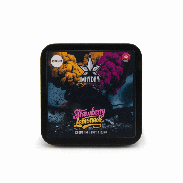 Mayday Edibles – 1000mg Strawberry Lemondade