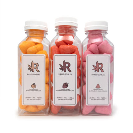 Ripped Edibles – Bulk Marshmallows (1200mg)