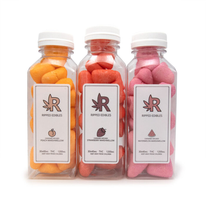 Ripped Edibles – Bulk Marshmallows (1200mg)