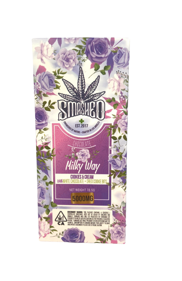 Smashed Exotic Chocolate Bars (5,000mg THC)