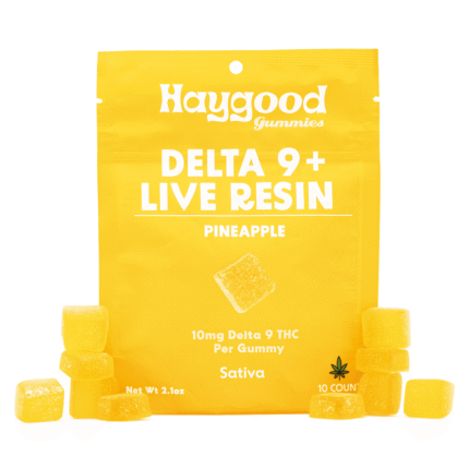 Haygood Delta 9 Live Resin Gummies – (100 mg Total Delta 9 THC)