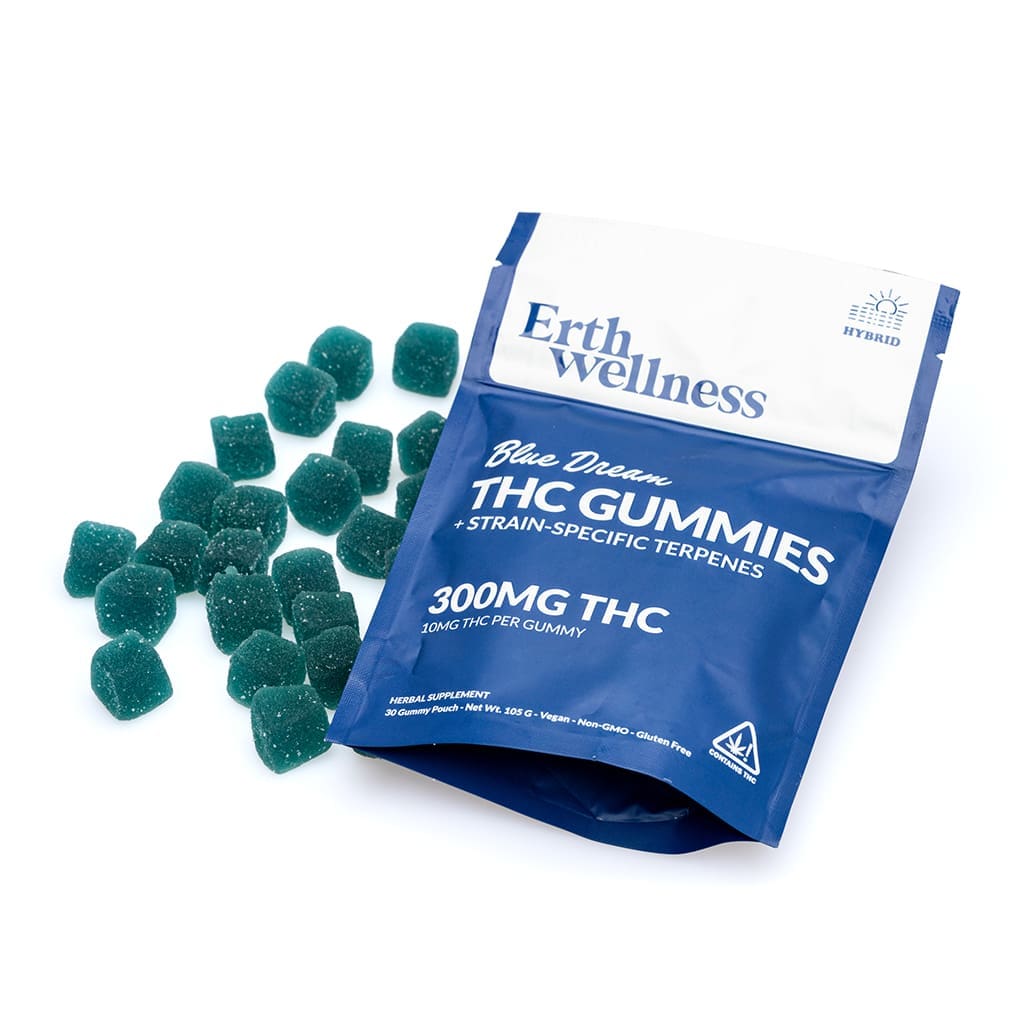 Erth-Wellness-THC-Live-Resin-Gummies-Blue-Dream-Combo