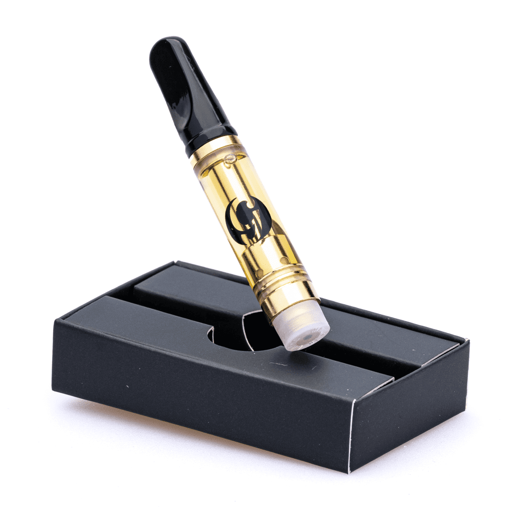 Gold-Standard-CBD-450-mg-Strawnana-Vape-Cartridge-Product