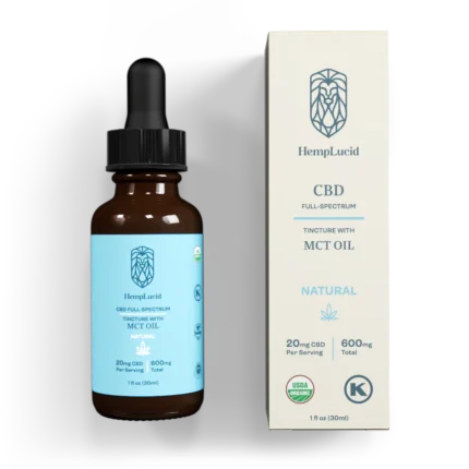 HempLucid Full-Spectrum CBD Tincture in MCT Oil (600 mg CBD)