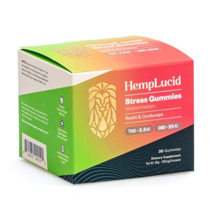 Hemplucid-Stress-Mushroom-Gummies-–-Watermelon-750-mg-Total-CBD-75-mg-Total-Delta-9-THC-box-front
