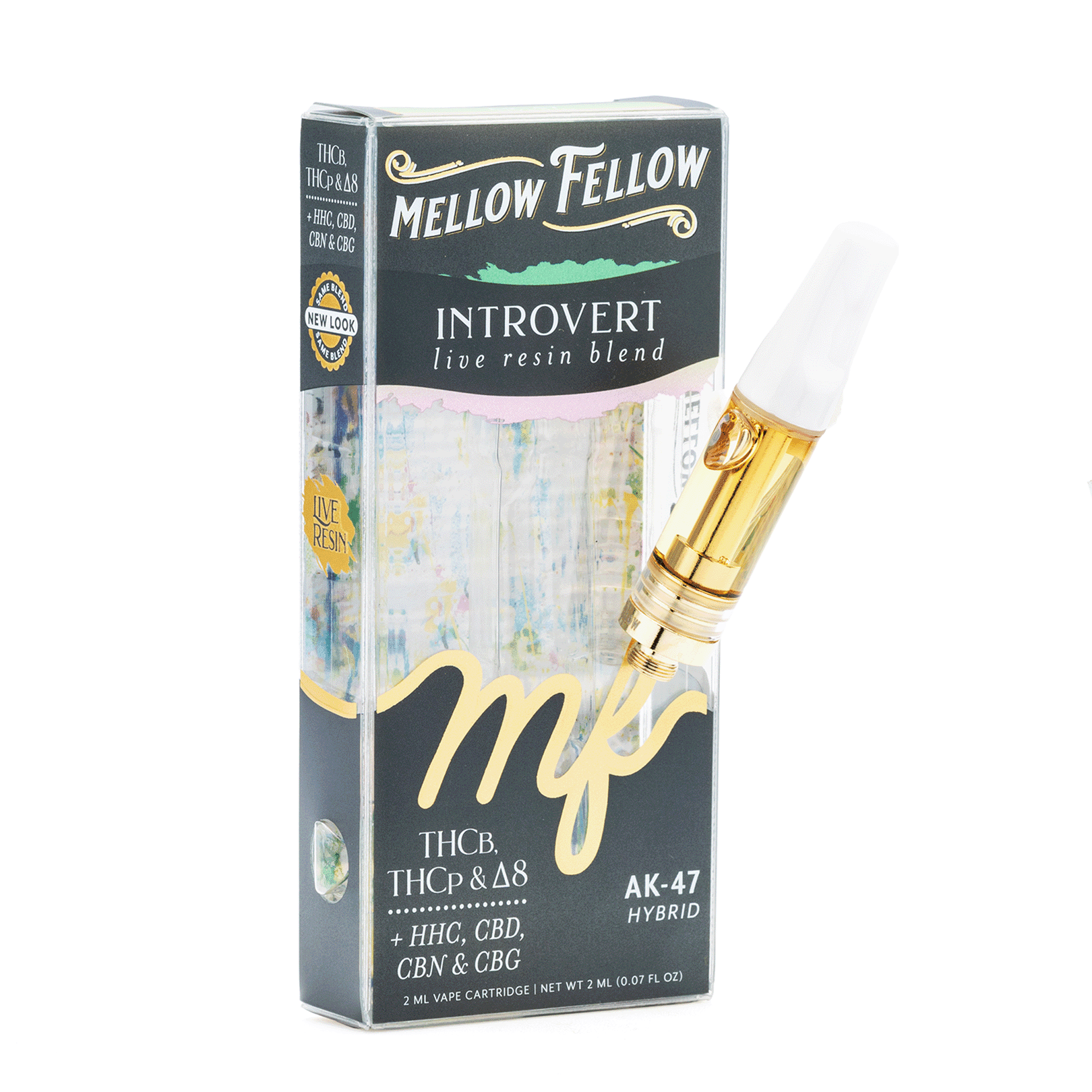 Mellow-Fellow-Introvert-Blend-Live-Resin-Vape-Cartridge-AK47-combo-1