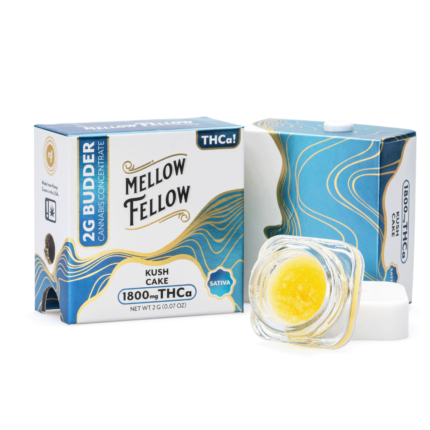 Mellow Fellow THCa Budder – Kush Cake (2 gram)