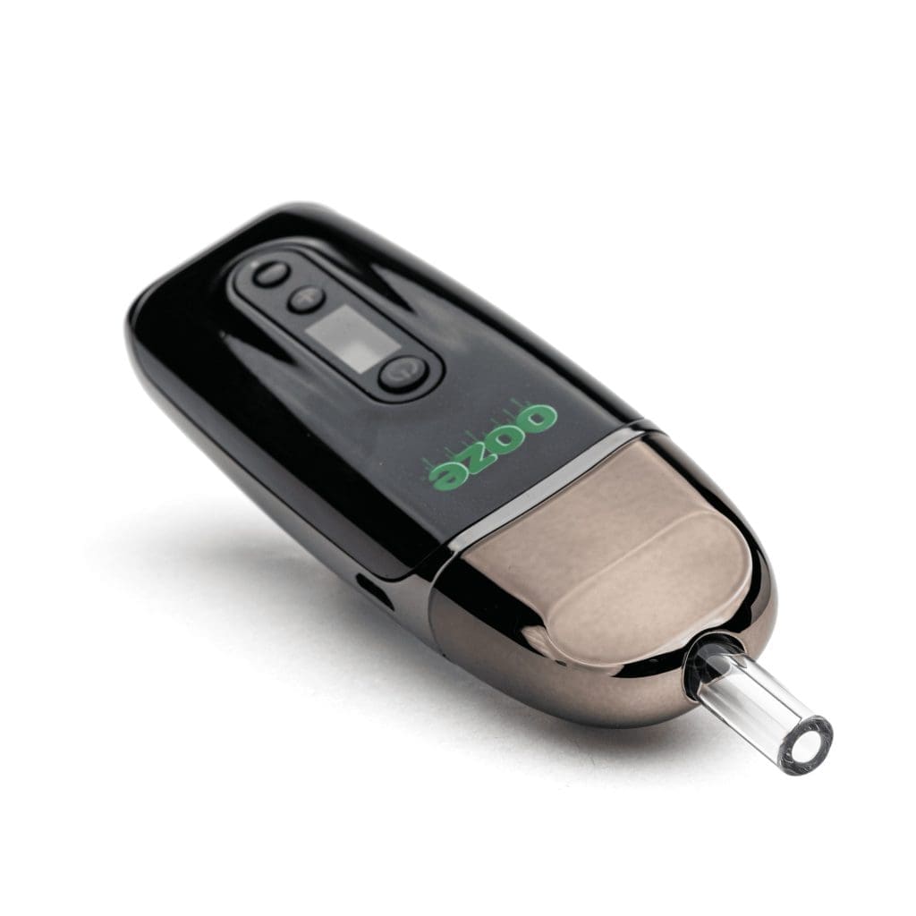 Oooze-Flare-Dry-Herb-Vaporizer-Black-Battery