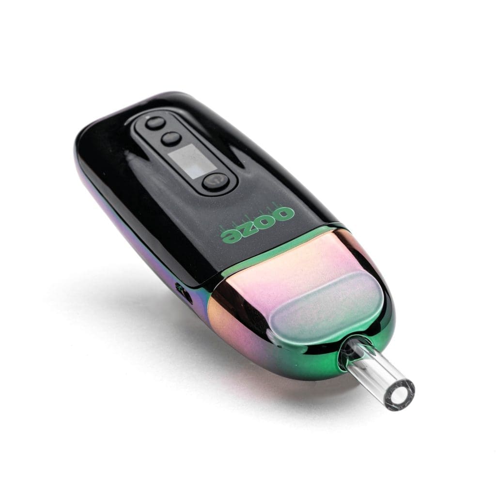 Oooze-Flare-Dry-Herb-Vaporizer-Rainbow-Battery