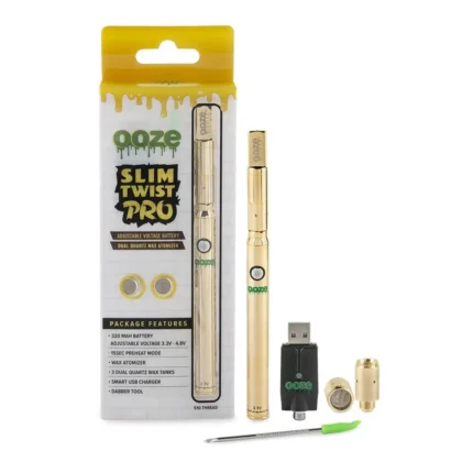 Ooze Slim Twist Pro Kit – Gold