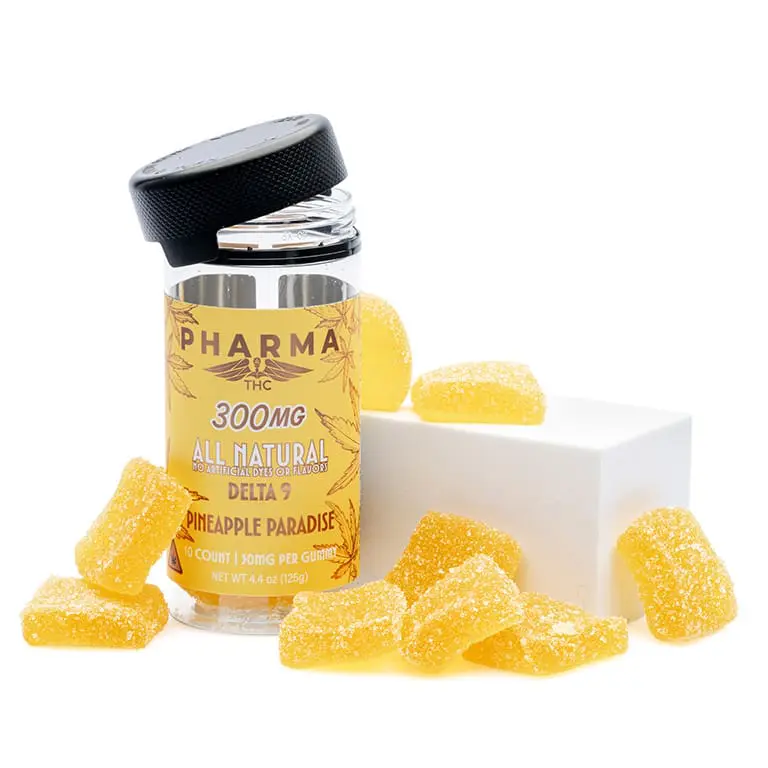 PharmaTHC-Delta-9-THC-All-Natural-Gummies-Pineapple-Paradise-Combo