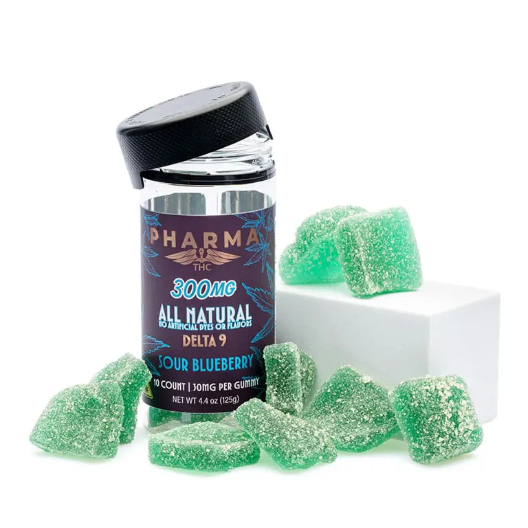 PharmaTHC-Delta-9-THC-All-Natural-Gummies-Sour-Blueberry-Combo