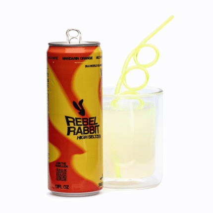 Rebel Rabbit Mild Hare Delta 9 Seltzer 4 Pack – Mandarin Orange (20 mg Total Delta 9 THC)