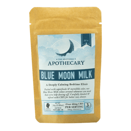 The Brothers Apothecary Blue Moon Milk CBD Latte