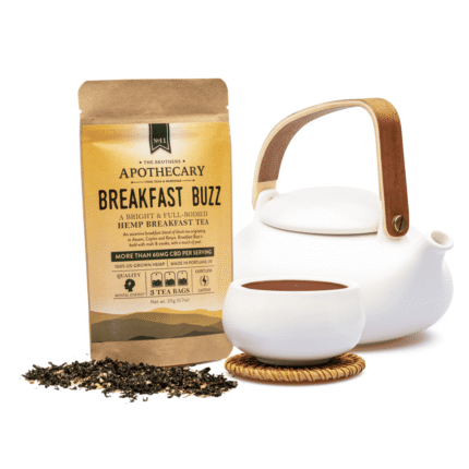 The Brothers Apothecary Breakfast Buzz Hemp CBD Tea