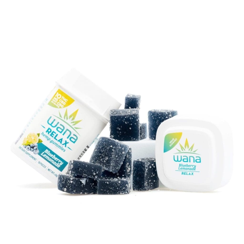 Wana-Relax-Gummies-Blueberry-Lemonade-300-mg-Total-Cannabinoids-combo-scaled