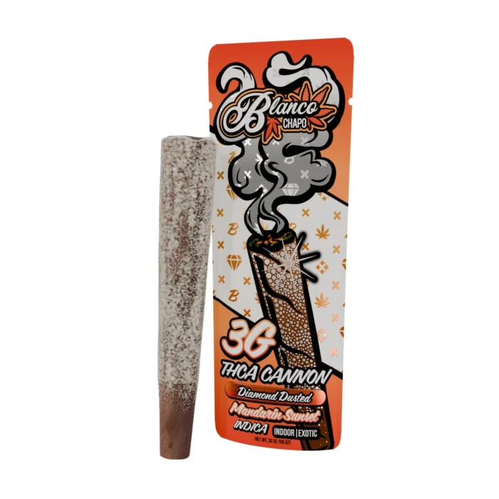 Chapo Blanco THC-A Cannon Diamond Dusted Blunt - 3g UK