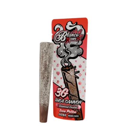 Chapo Blanco THC-A Cannon Diamond Dusted Blunt - 3g UK