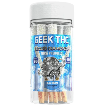 Geek Liquid Diamond THC-A Pre-Rolls - 2g (10ct)