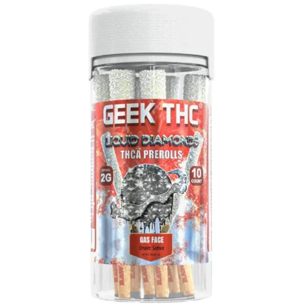 Geek Liquid Diamond THC-A Pre-Rolls - 2g (10ct)