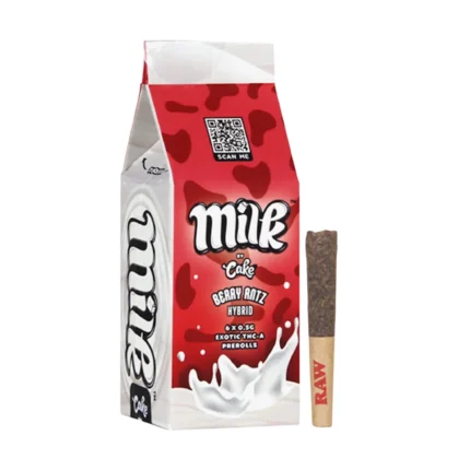 Milk by Cake Exotic THC-A Prerolls -UK- 6ct