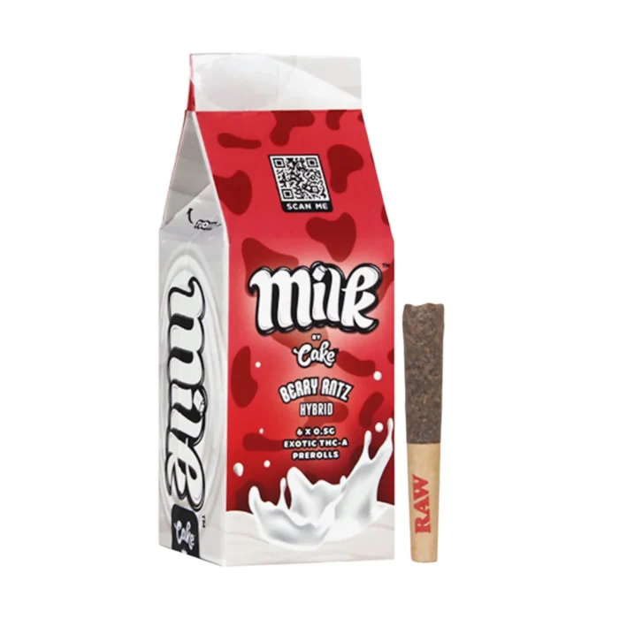 Milk by Cake Exotic THC-A Prerolls -UK- 6ct