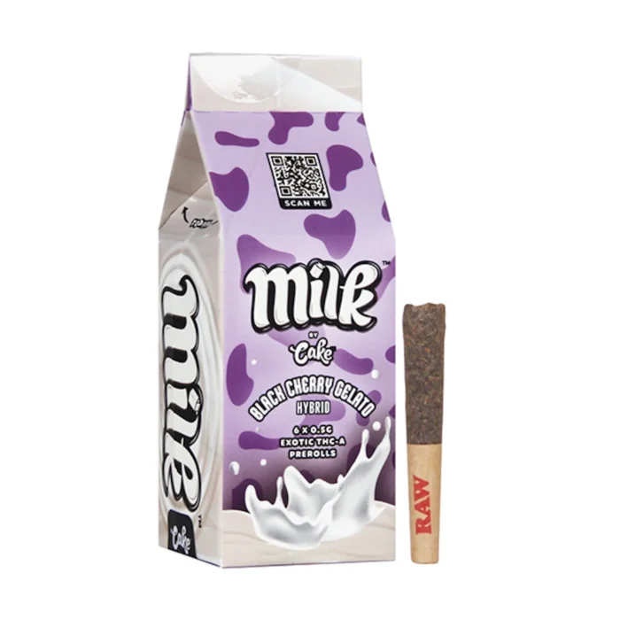 Milk by Cake Exotic THC-A Prerolls -UK- 6ct