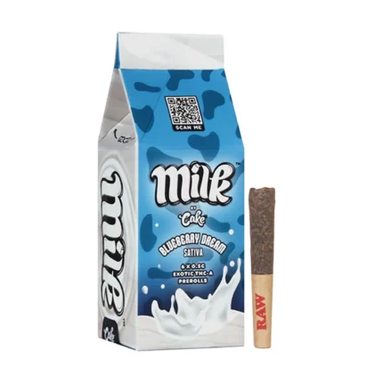 Milk by Cake Exotic THC-A Prerolls -UK- 6ct