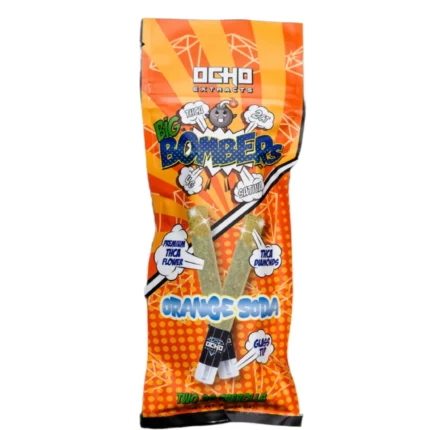 Ocho Big Bombers Glass Tip THC-A Pre-Rolls - 4g (2ct)