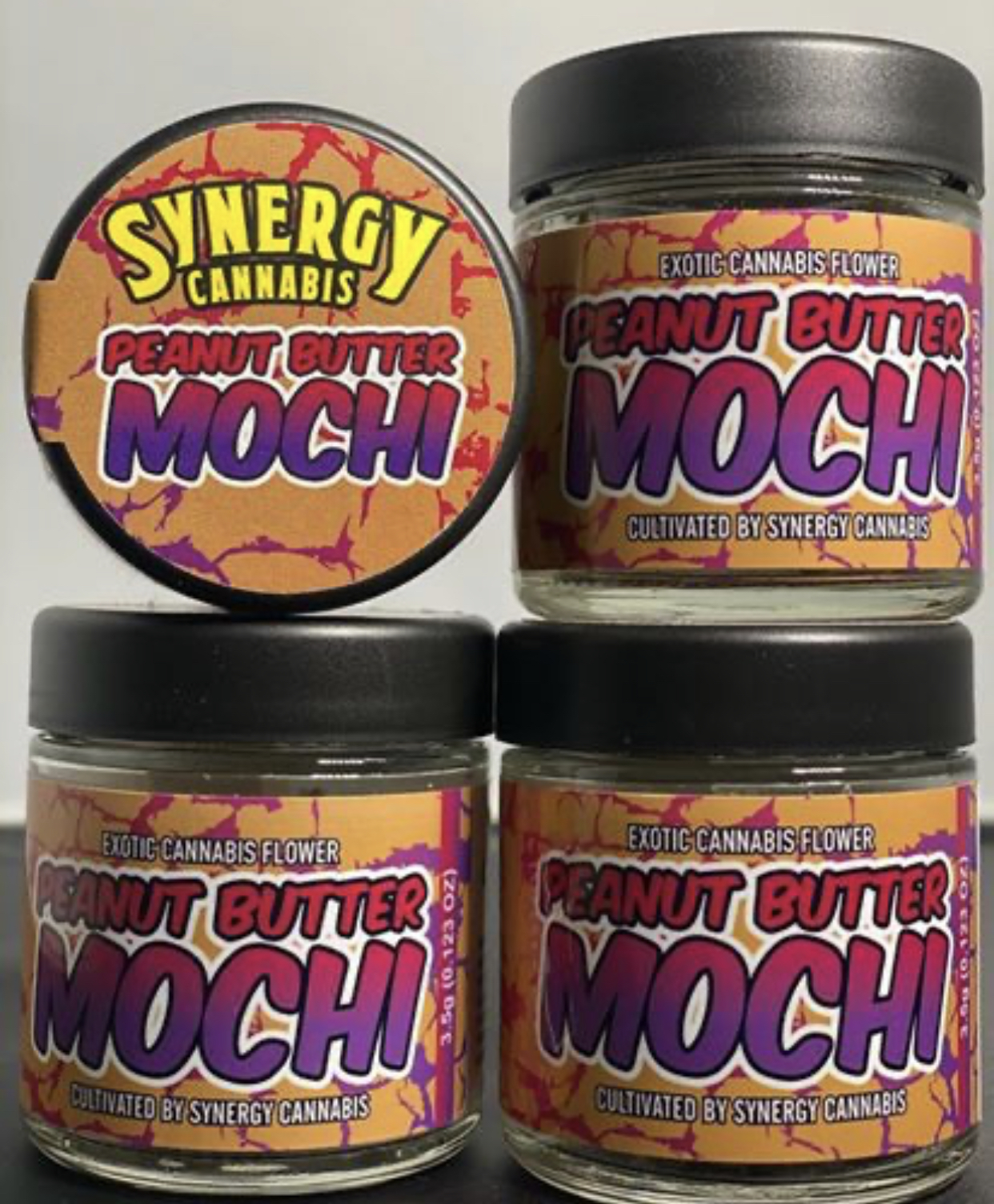 THC Peanut Butter Mochi 3.5g THC Peanut Butter Mochi 3.5g